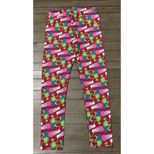 LuLaRoe Disney OS Kermit The Frog Red Blue - One Size